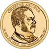 2012 Arthur Presidential Dollar - BU