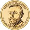 2012 Harrison Presidential Dollar - BU