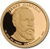 2011-S Garfield Presidential Dollar - PROOF