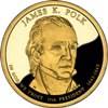 2009-S Polk Presidential Dollar - PROOF