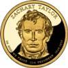 2009-S Taylor Presidential Dollar - PROOF