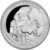 2013-S Mt. Rushmore National Park Quarter - SILVER PROOF