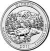 2011-D Olympic National Park Quarter - BU