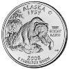 2008 Alaska Statehood Quarter - BU