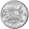 2008 Arizona Statehood Quarter - BU