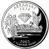 2003-S Arkansas Statehood Quarter - SILVER PROOF