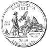 2005-D California Statehood Quarter - BU