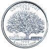 1999 Connecticut Statehood Quarter - BU