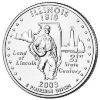 2003 Illinois Statehood Quarter - BU