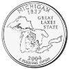 2004-D Michigan Statehood Quarter - BU