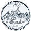 1999 New Jersey Statehood Quarter - BU