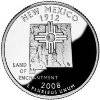 2008-S New Mexico Statehood Quarter - SILVER PROOF