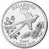 2008 Oklahoma Statehood Quarter - BU