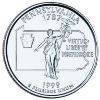 1999 Pennsylvania Statehood Quarter - BU