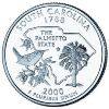 2000 South Carolina Statehood Quarter - BU