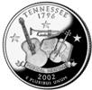 2002-S Tennessee Statehood Quarter - SILVER PROOF