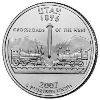 2007 Utah Statehood Quarter - BU