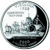 2000-S Virginia Statehood Quarter - SILVER PROOF