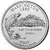 2007 Washington Statehood Quarter - BU