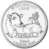 2004-D Wisconsin Statehood Quarter - BU