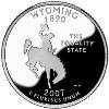 2007-S Wyoming Statehood Quarter - SILVER PROOF