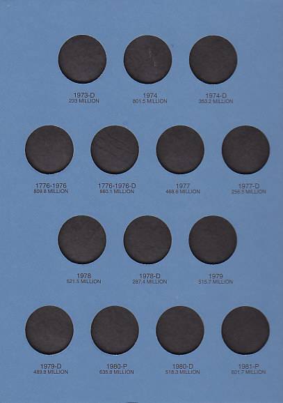 Whitman® Folder #9040 - Washington Quarters (1965-1987)